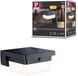 Paulmann Isleen House Hybrid LED Wandarmatuur voor buiten