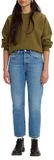 Levi's 501® Crop Spijkerbroek Blauw