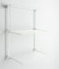 Foxydry Wall Plus 128 cm Wit - Sèche-linge mural - 128 x 52 x 137 cm
