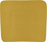 Meyco Baby Uni aankleedkussenhoes - honey gold - 85x75cm