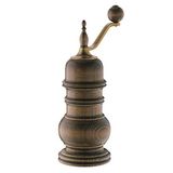 Zassenhaus Speyer Antieke Pepermolen, Donker Hout, 6x6x18,5 cm