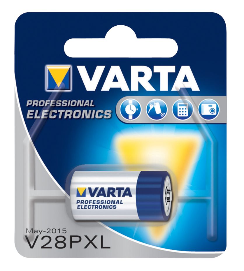 Varta V28PXL Lithium Cylindrical Battery - 6V - 170mAh - 1pc