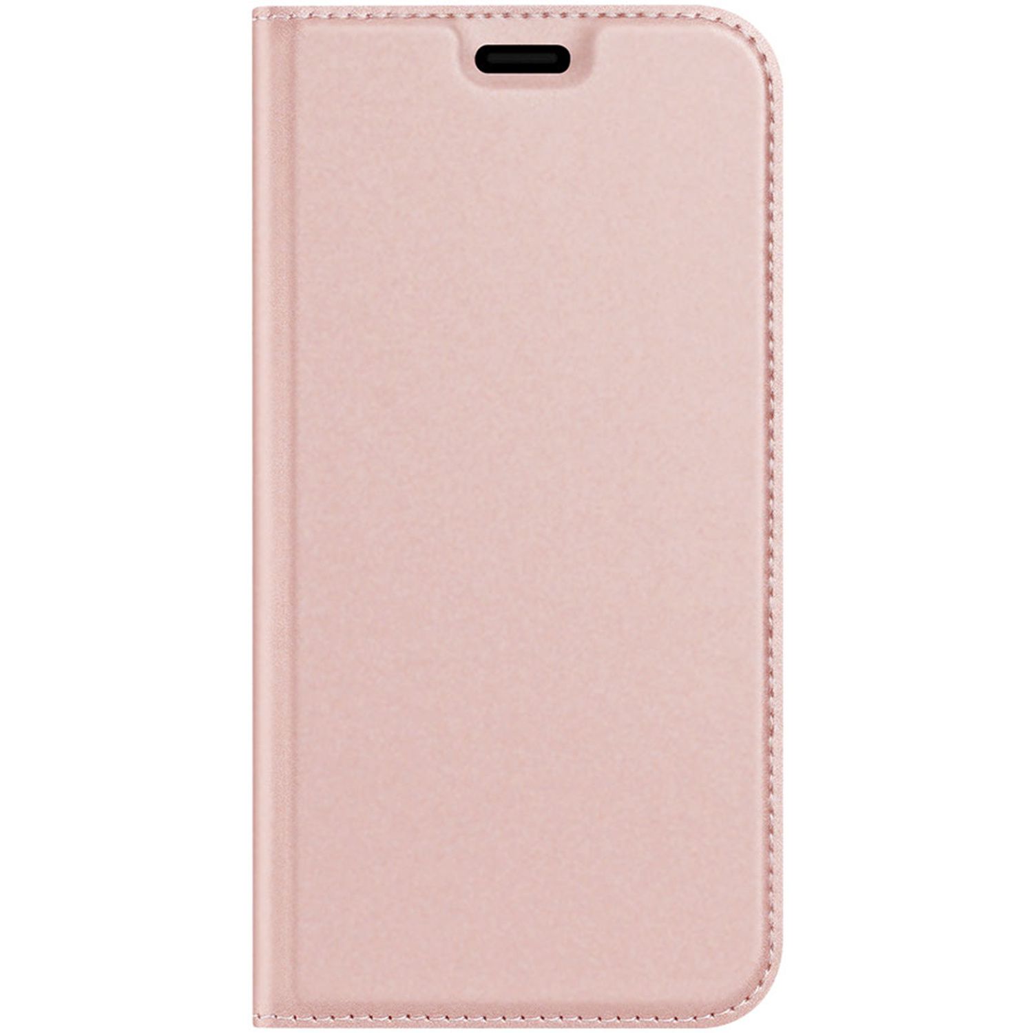 Dux Ducis Slim Softcase Booktype iPhone 12 Pro Max hoesje - Rosé Goud