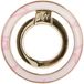 AVY Ringhouder Standaard | Vinger Houder | Compatibel met MagSafe | 360° Draaibaar | Smartphone Grip | Hartjesprint | Stijl & Grip | Cupid Blush