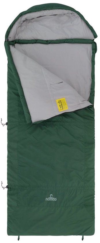 NOMAD® Triple-S Premium Junior Deken Slaapzak | Groen | 3-seizoenen