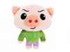 BANDAI - De Clown Plim Plim - knuffel met musical DX Hoggie 30 cm, meerkleurig PL85015