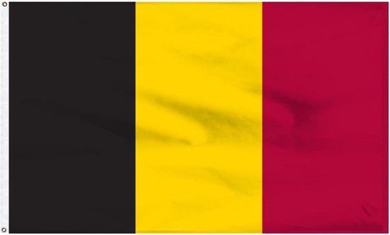 België Vlag - 90 x 150 cm - Polyester
