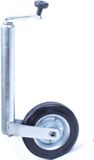 Huismerk Neuswiel 48mm stalen velg zilver/zwart 1 jaar garantie