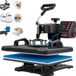 StarTech Latios Sublimatie Hittepers - 5-in-1 Clamshell Transferpers - Persoppervlak 29 x 38 cm - Snelle Opwarming - Digitale Temperatuurregeling - Geschikt Voor Vinyl