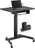 VDD Gaming Zit sta bureau laptoptafel - verrijdbaar workstation - presentatie lessenaar