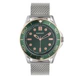 Reloj Chris Reloj Hombre Verde/Rosé goud