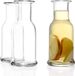 Set de 3 carafes, 250 ml, Verre transparent
