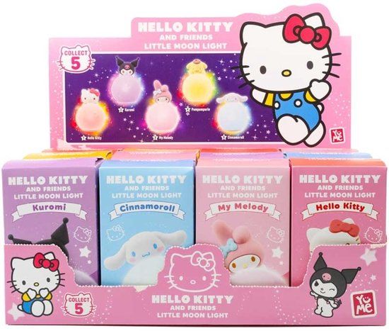 Merkloos SANRIO LITTLE MOON LIGHT ASSORTED.