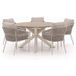Bellagio tuinmeubelen Bellagio Mineo/ROUGH-Y ø 150cm dining tuinset 6-delig
