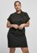 Urban Classics Organic Cotton Cut On Sleeve Tee Jurk Zwart M
