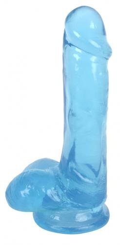 Lollicock Dildo Met Ballen 15 CM - Berry Ice