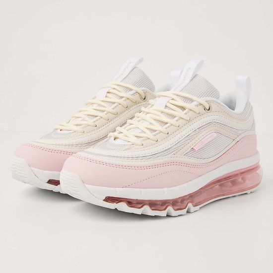British Knights Zion Dames Sneakers Laag - Maat 40 - Roze/Nude/Wit