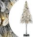 vidaXL Kerstboom met 150 LED-lampjes, wit, 150 cm
