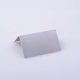 Tafelkaartjes zilver 65x38mm 12 stuks 56007 10