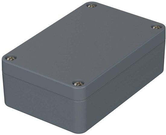 Bopla POLYMAS PK 102 38102000.MT1 Universele behuizing 98 x 64 x 34 Polyamide Zilver-grijs (RAL 7001) 1 stuk(s)