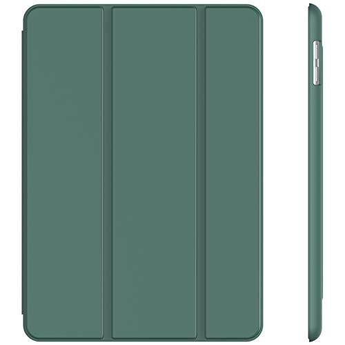 JETech Hoes compatible iPad (9,7-inch, 2018/2017 Model, 6e / 5e Generatie), Smart Cover Automatisch Wekken / Slapen (Mistige Blauw)