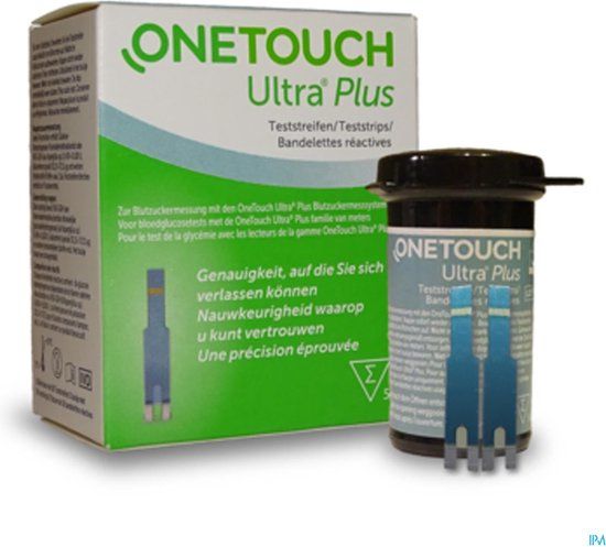 OneTouch Ultra Plus Teststrips 50 stuks