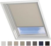 DTCH® Dakraam Rolgordijn Verduisterend - Trend - Sand - voor VELUX: PK08
