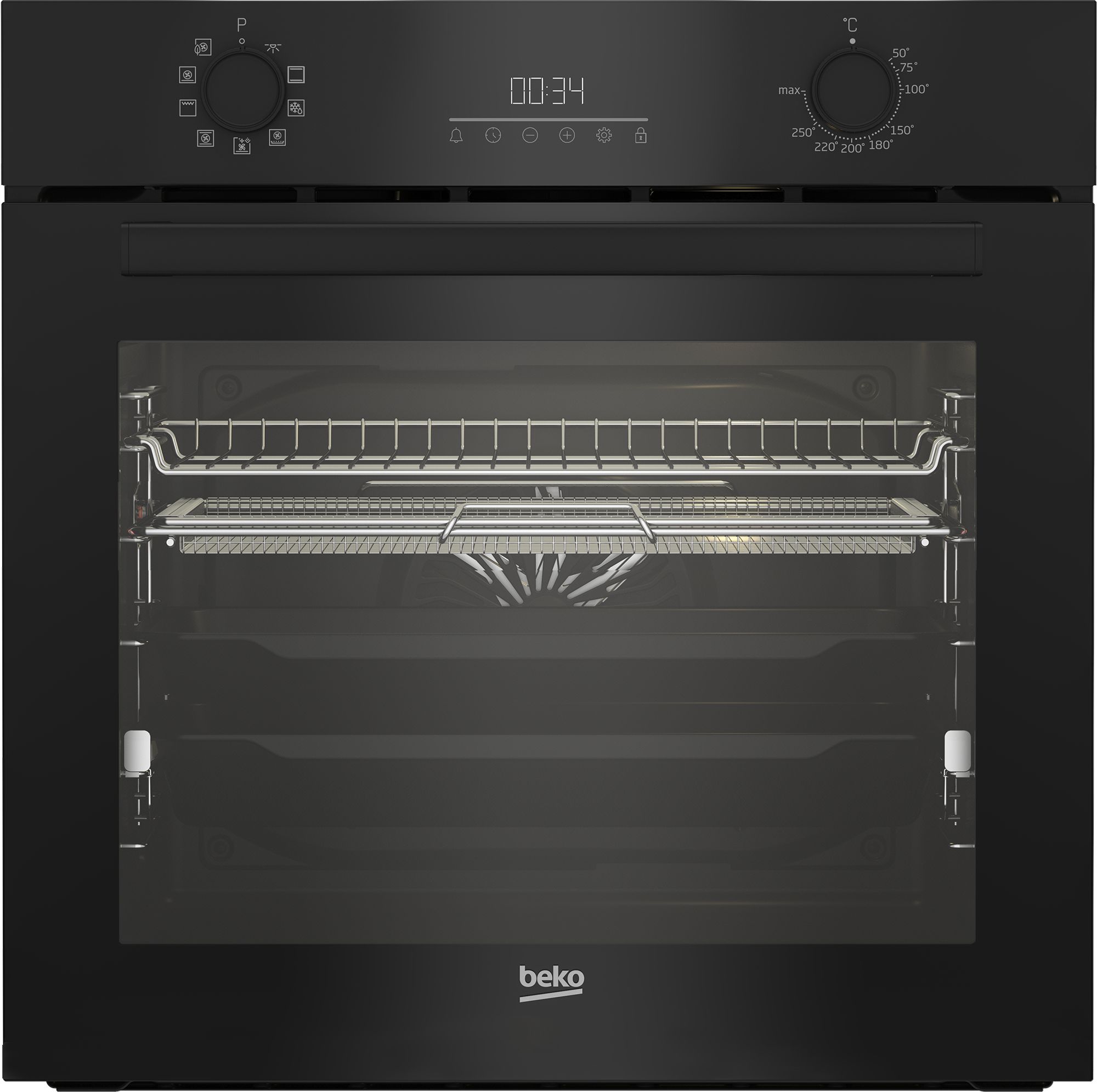 Beko BBIM17300BSEA - Inbouw oven - Zwart