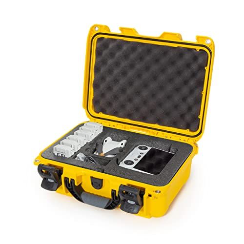 Nanuk 915 Waterdichte Hard Case met Schuim Insert voor DJI Mini 3 Pro Fly Meer - Geel