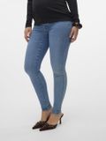Mama Licious Skinny fit zwangerschapsjeans W26 x L34 Medium Blue Denim