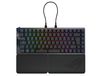 ASUS ROG Falcata toetsenbord Gamen USB + RF Wireless + Bluetooth QWERTZ Duits Zwart