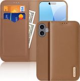 Dux Ducis Hivo Series Case - Telefoonhoesje geschikt voor Apple iPhone 16 - Bruin