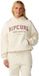 Rip Curl Sweatshirt à Capuche Oversized Varsity Sports Beige L Femme