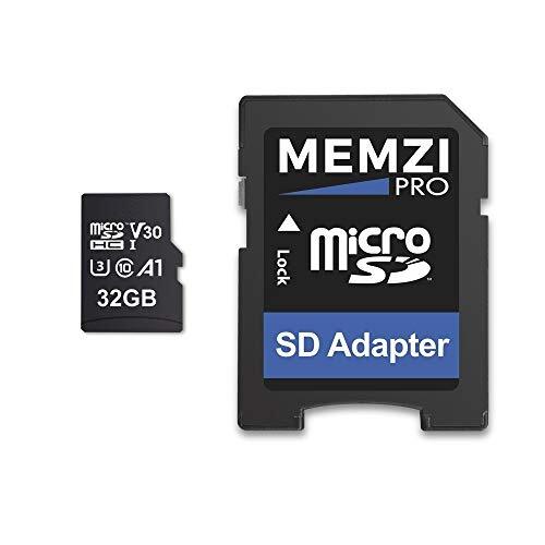 MEMZI PRO 32GB Micro SDHC-geheugenkaart voor Motorola Moto Z4/Z3/Z2/Z Play/Force mobiele telefoons - High Speed Klasse 10 UHS-I U3 100 MB/s Lees 70 MB/s Schrijf A1 V30 4K Opname met SD-adapter