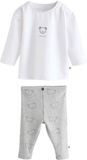 Next - Pasgeboren unisex - Babyset van top en legging - Wit