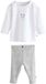 Next - Pasgeboren unisex - Babyset van top en legging - Wit