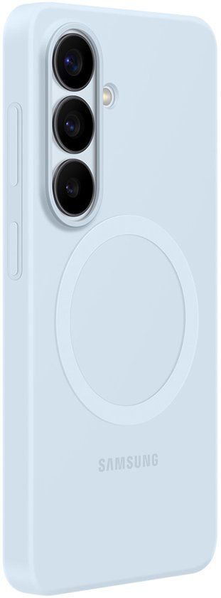 Samsung Galaxy S26 Plus Hoesje - Silicone Magnet Case - Lichtblauw