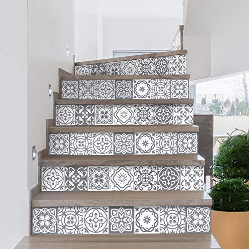 Ambiance Sticker Berto Tegelstickers voor trappen | 15 x 105 cm | 2 strepen