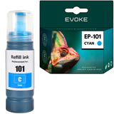 Evoke Compatible Ink for Epson 101 Cyan Ecotank