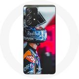 Maniacase Etui Samsung Galaxy A52 Miguel Oliveira Moto GP Donkere Achtergrond