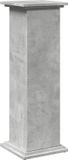 vidaXL Sokkel met opbergruimte, 31 x 30 x 90 cm, bewerkt betonhout grijs