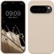 kwmobile telefoonhoesje geschikt voor Google Pixel 10 / Pixel 10 Pro - Hoesje met siliconen coating - Smartphone case in crème