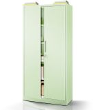 JAN NOWAK - Kantoorkast JAN 185 - Metalen kast voor documenten met 2 afsluitbare deuren - Pastelgroen