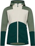 VAUDE Women's Monviso Hooded Grid Fleece Jacket, Jas, outdoorjas, met kap, fleece, Dames, Outdoorjas