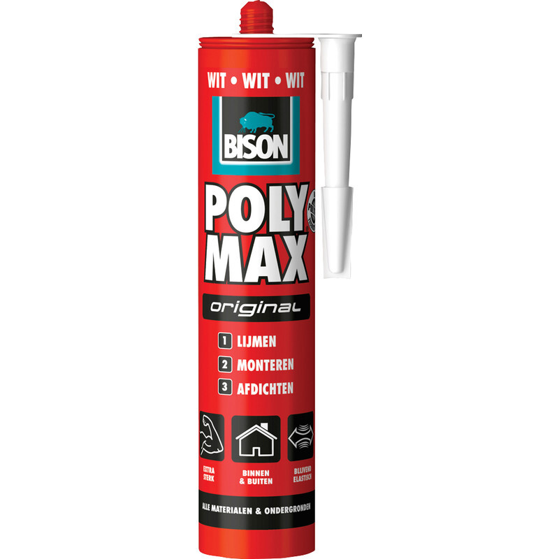 Bison polymax original wit 425g