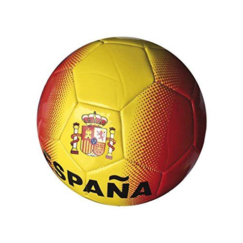 Junatoys spaña Ball Voetbal - Rood/Geel - One Size