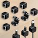 Magnetsche kabelhouders, 12 stuks, zelfklevend, voor kabelmanagement