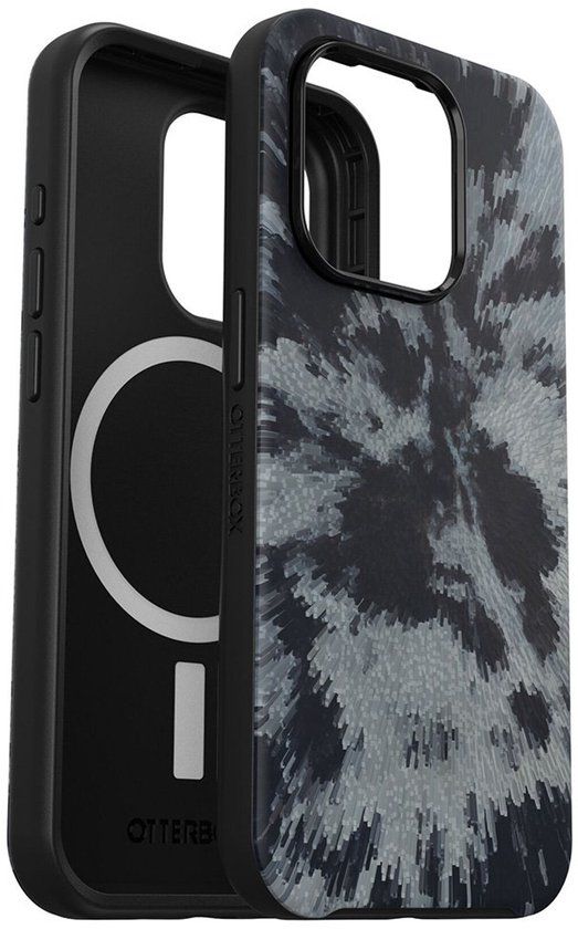 Otterbox Symmetry Mag Hoesje voor iPhone 15 Pro Max - Zwart/Grijs