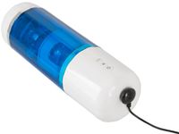 You2Toys 3 Function Masturbator White/Blue/Transparent