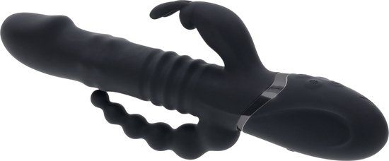 Evolved - Big Bunny Energy - Black - Vibrator - 10 standen - Oplaadbaar